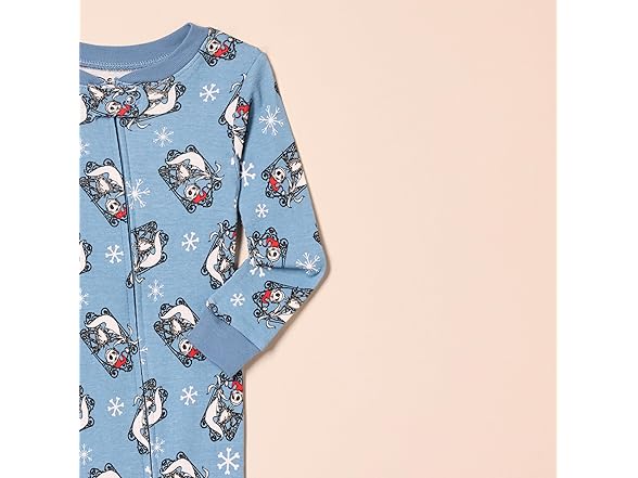 Amazon Essentials Girls Disney Unisex Toddlers' Footed Sleepers