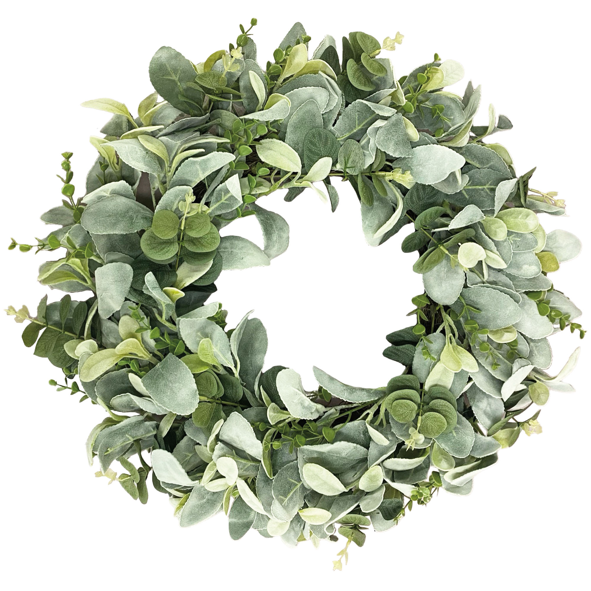 Santa's Workshop,24 GREENERY EUCALYPTUS WREATH - Gallery 2