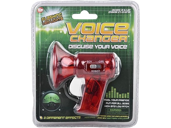 Rhode Island Novelty Mini Voice Changer 3.25"