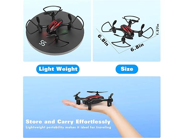 Sozun Remote Control Mini Drone
