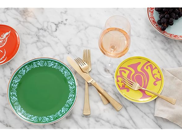 Lenox Silverware Set For 12, Portola Gold