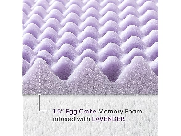 Best Price Mattress Egg Crate Memory Foam Mattress Topper