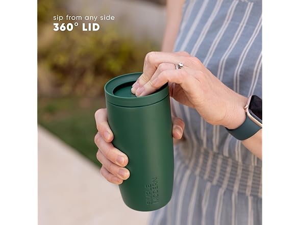 Simple Modern Halloween Signature 16oz Voyager, Pumpkin