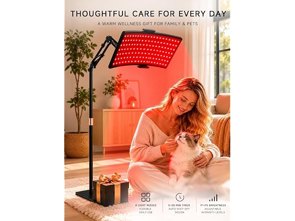 Red Light Therapy Lamp, 3 Ways To Use