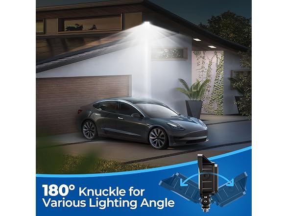 CINOTON 50W LED Flood Light Dusk to Dawn