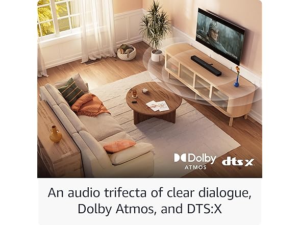 Amazon Fire TV Soundbar Plus (Newest Model)