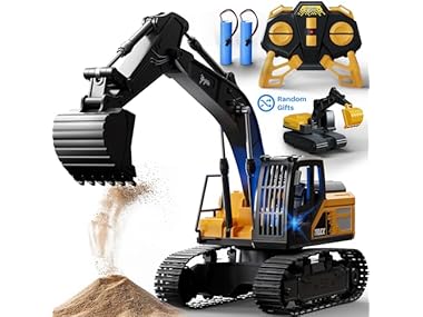 $22.99, Was $34.90, 34% Off! Geyiie Remote Control Digger Toy dealfomo