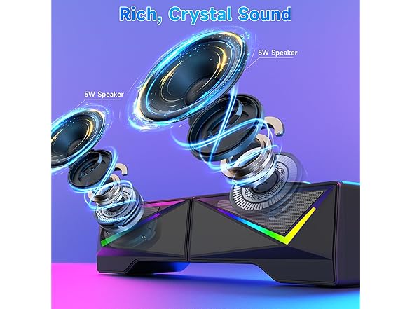 KAPEYDESI Computer Speakers for Desktop