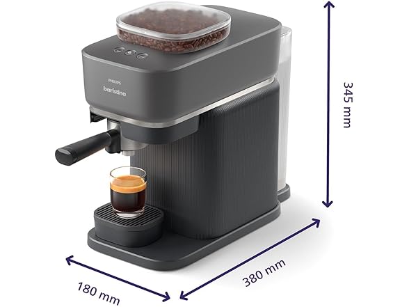 Philips Baristina Espresso Machine+Milk Frother Bundle
