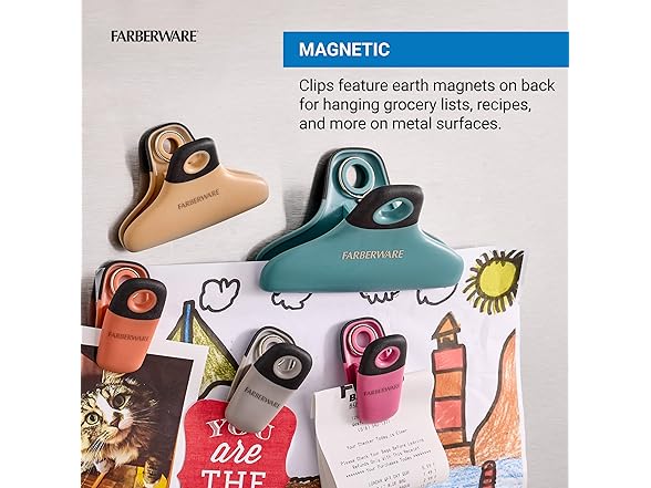 FARBERWARE Professional 7 Piece Bag Clip