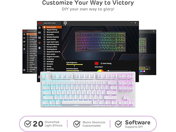 RK Sink87G Wireless TKL Mechanical Gaming Keyboard