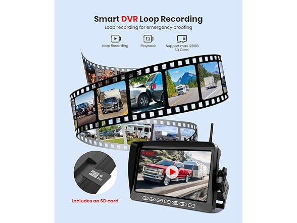 Foxpark RV Backup Camera for Furrion