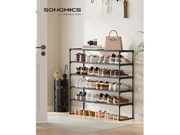 SONGMICS Shoe Rack, 5-Tier