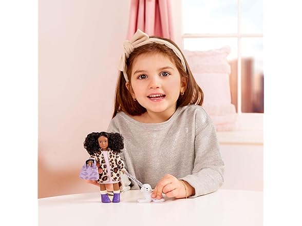 Lori Mini Doll & Toy Dog 6-Inch Doll