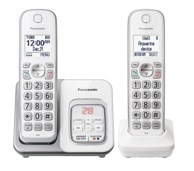 Panasonic KX-TG3812W 2 Handsets Cordless Phones - Gallery 2