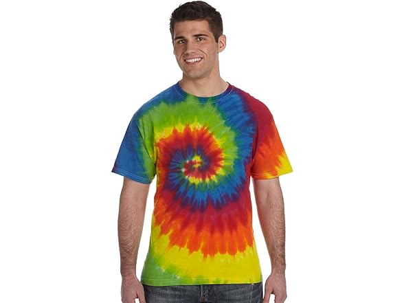 Tie-Dye Adult 100% Cotton T-Shirt