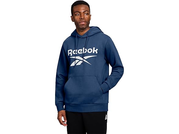 Reebok Cotton Fleece Hooded Sweatshirt
