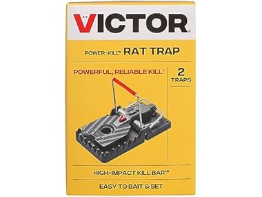 $4.99, Was $9.78, 48% Off! Victor Power-Kill Rat Trap 2-Pack dealfomo