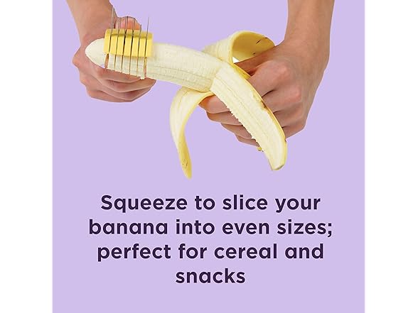 Chef'n Bananza Banana Slicer Yellow