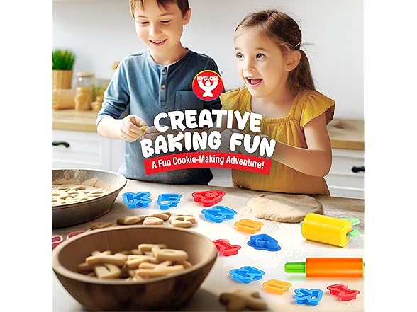 Hygloss Dough Extruder Set + Alphabet & Numbers