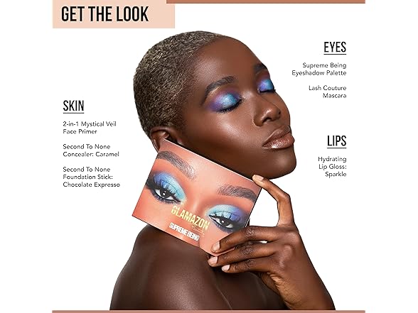 Glamazon Eyeshadow Palette, Nubian Queen