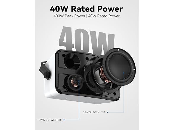 Plyee Audio Outdoor Wall Mounted Speaker