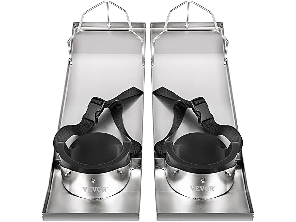 Concrete Knee Boards Stainless Steel, 28'' x 8''