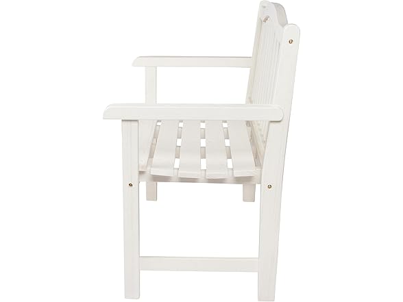 Shine Company 4212 Belfort II Wooden Patio Bench
