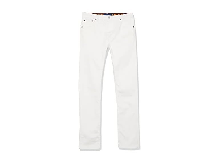 Levi's Boys’ 510 Skinny Fit Performance Jeans, White, 10