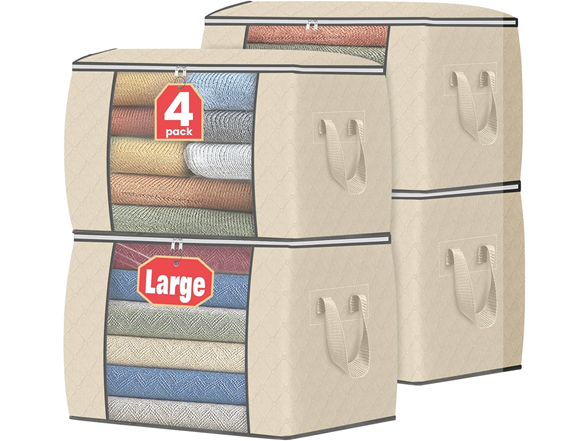 Fab Totes 90L Premium Fabric Storage Bags