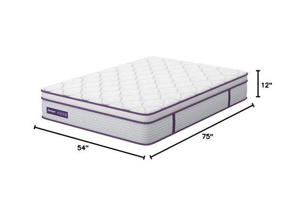 Sersper Full Size Mattress, 12 Inch Hybrid
