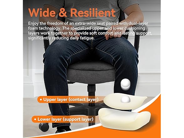 WITTLONG Big and Tall Office Chair