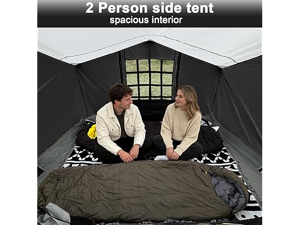 KAMPKEEPER 2 Person Canopy Side Tent