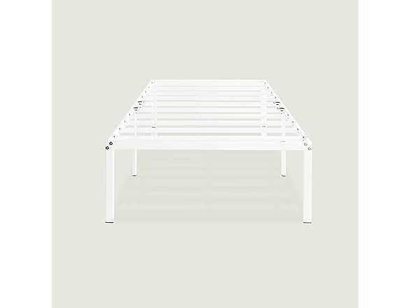Best Price Mattress 18" Metal Platform Twin Frame