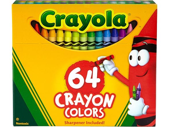 Crayola Crayons - 64-Per Box