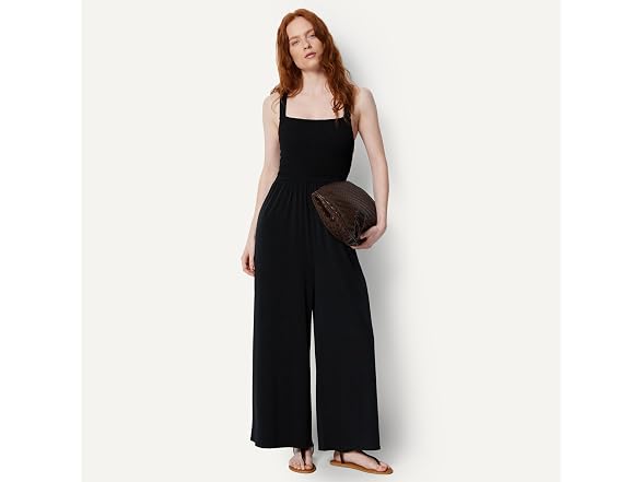 Amazon Essentials Women Square Neck Wide Jumpsuit