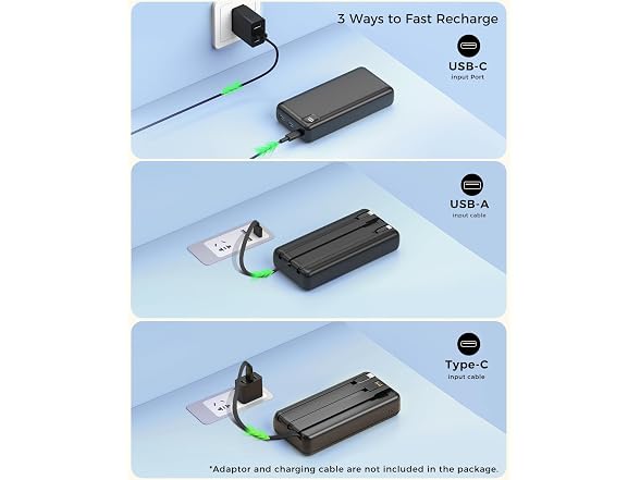 Nacete 50000mAh Portable Charger