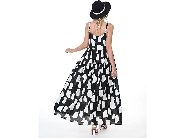 Yesno Women (XL) Summer Dresses Casual Loose Dress