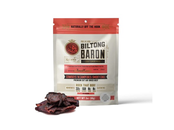 (6pk) Biltong Baron Premium Air-dried Beef Best Sellers