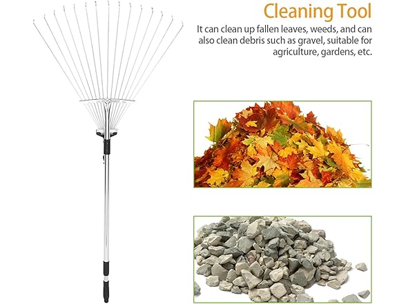 Pilipane AAP-Tool-139 Garden Leaf Rake