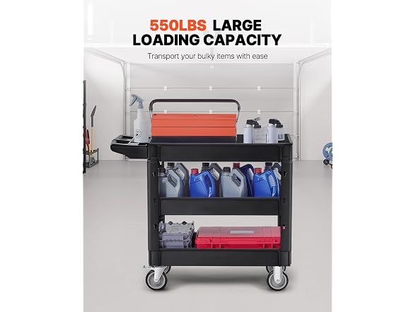 VEVOR Utility Service Cart, 550 LBS