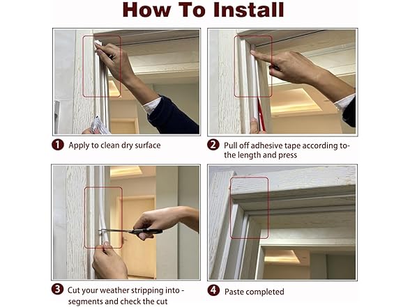 HNYNH Weather Stripping Door Seal 40ft