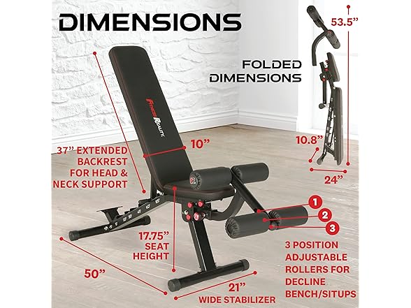 Fitness Reality 2000 Super Max XL Weight Bench