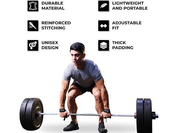 YAGHZU Lifting Straps for Weightlifting