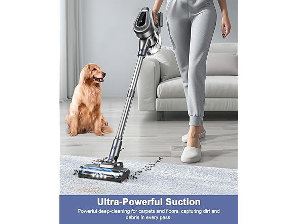 GlowWise S680A Cordless Vacuum Cleaner