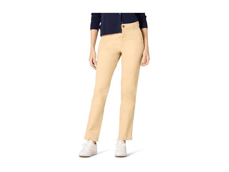Amazon Essentials Women High-rise Pant Tan