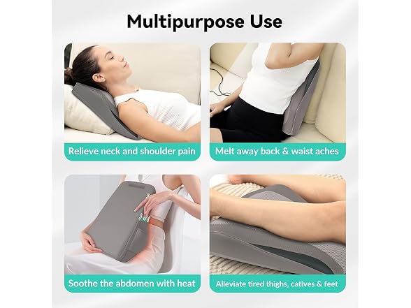 Snailax Back Massager with Heat