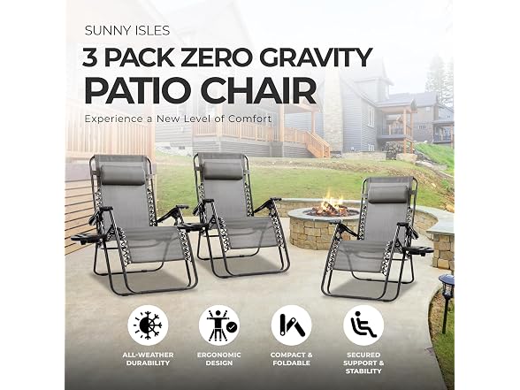 Four Seasons Courtyard Sunny Isles XL Patio Reclining Chair