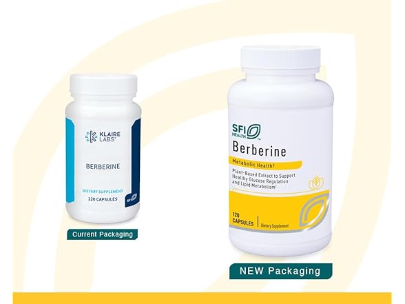 Klaire Labs Berberine Hci 500Mg (120 Capsules)