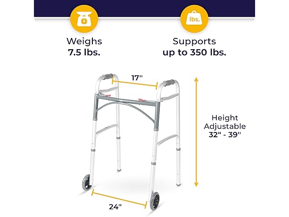 Drive Medical Folding Walker
